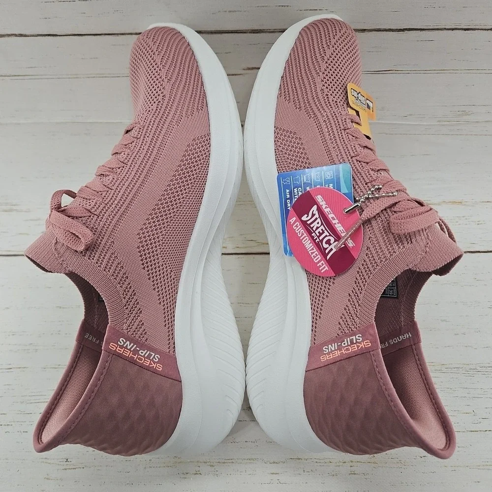 Skechers Ultra Flex 3.0 Brilliant Path Size 9 Pink‎ Mauve Slip Ins Memory Foam